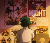 midoriya's room